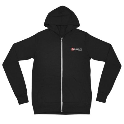 Laxlife Classic Embroidered Zip-Up Hoodie